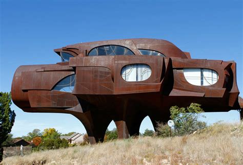 texas metal house overlook hunter|Iconic Robert Bruno Steel House near Lubbock goes up for .